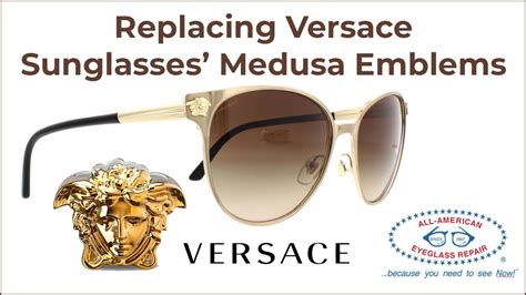 versace glasses replacement parts